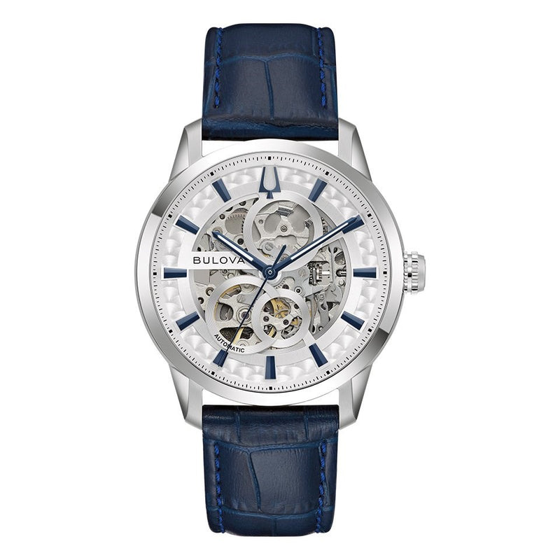 Bulova Sutton Men's Blue Automatic Watch