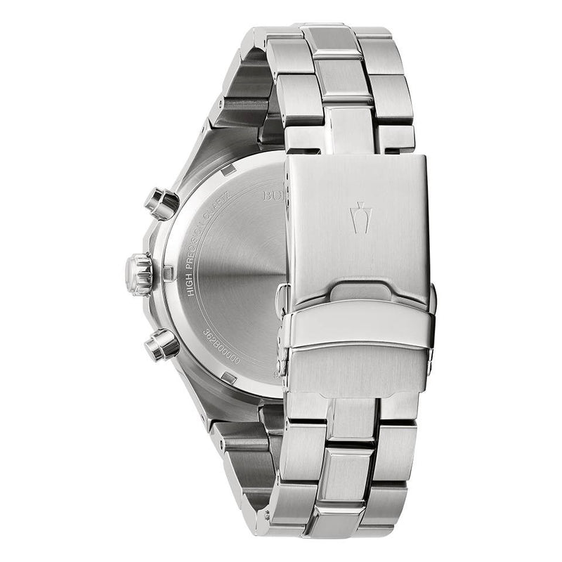Bulova High Precision Men's Black Chronograph Watch