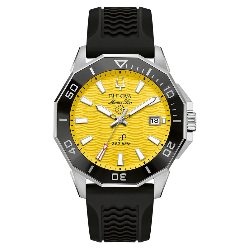 Bulova Marine Star Men's Yellow Quartz Watch