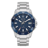 Bulova Marine Star Men's Blue Quartz Watch