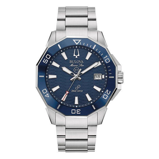 Bulova Marine Star Men's Blue Quartz Watch