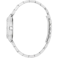Bulova Surveyor Ladies' White Mother of Pearl Diamond Quartz Watch