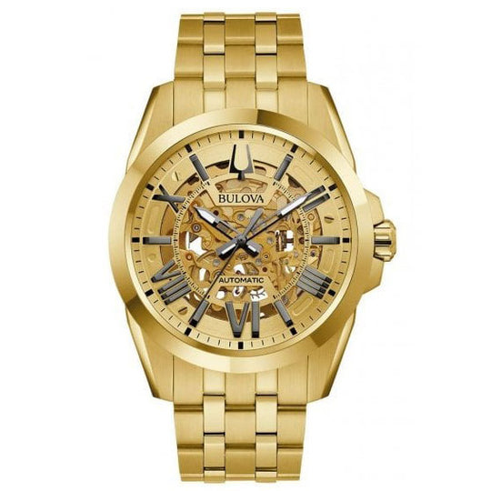 Bulova Classic Sutton Men's Gold Watch 97A162