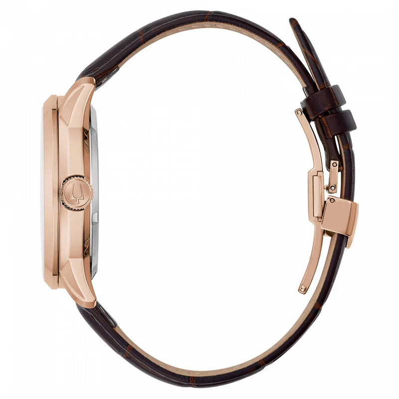 Bulova Sutton Men's Rose Gold Watch 97A169