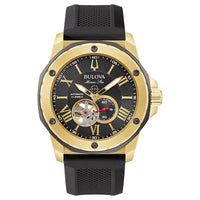Bulova Marine Star Men's Black Watch