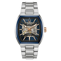 Bulova Maquina Men's Blue Automatic Watch