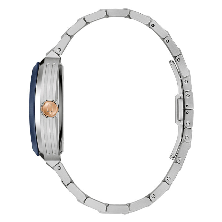 Bulova Maquina Men's Blue Automatic Watch