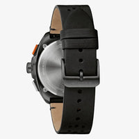 Bulova Racer Men's Black Orange Chronograph Watch