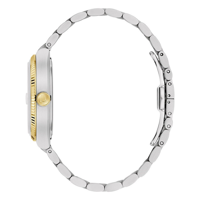 Bulova Super Seville Men's Blue Two-Tone Quartz Watch
