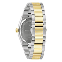 Bulova Super Seville Men's Blue Two-Tone Quartz Watch