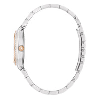Bulova Surveyor Ladies' Two-Tone Rose Gold Diamond Quartz Watch