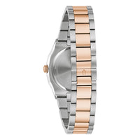 Bulova Surveyor Ladies' Two-Tone Rose Gold Diamond Quartz Watch