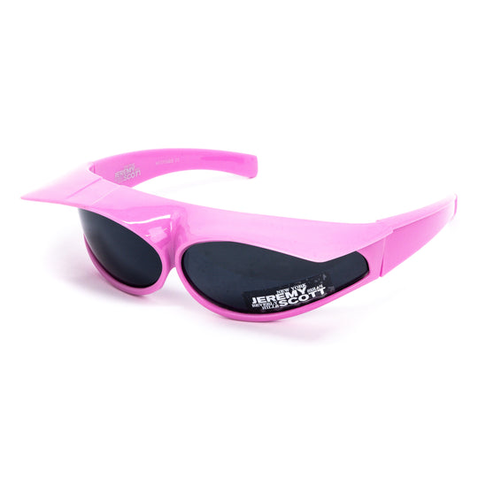 Jeremy Scott Unisex Sport Black Pink Sunglasses 9JSSUNVISERC2PINK