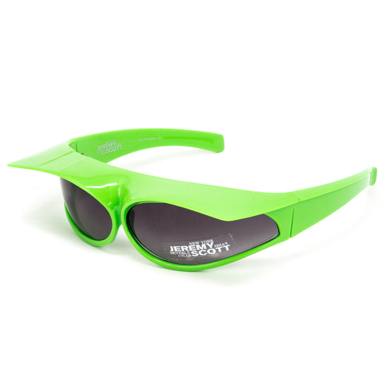 Jeremy Scott Unisex Sport Green Grey Sunglasses 9JSSUNVISERC5GREEN