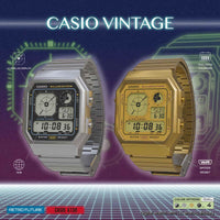 Casio Retro Vintage Unisex Gold Digital Watch