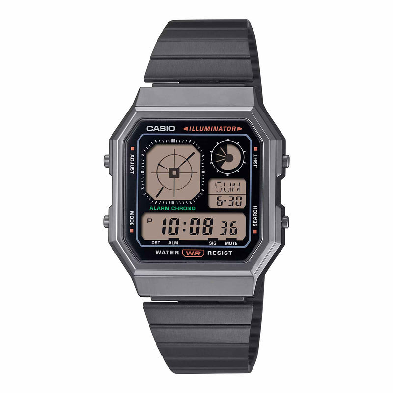 Casio Retro Vintage Unisex Grey Digital Watch