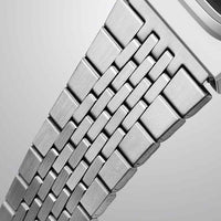 Casio Vintage Unisex Silver Grey Sunray Digital Watch