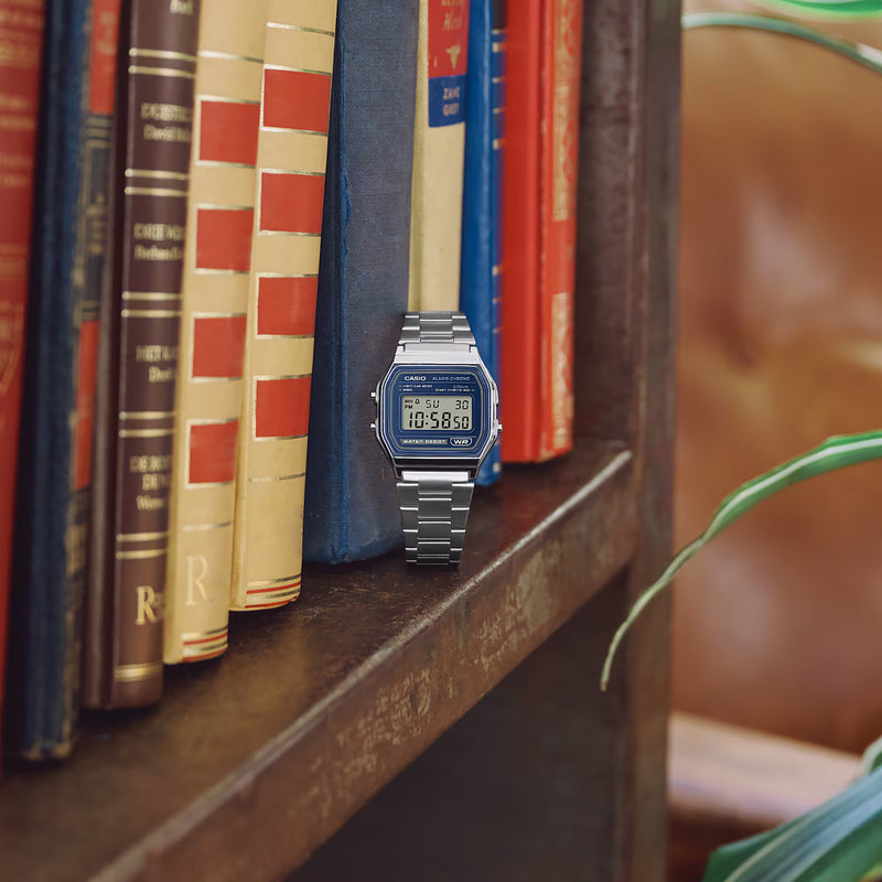 Casio Vintage Unisex Blue Digital Watch