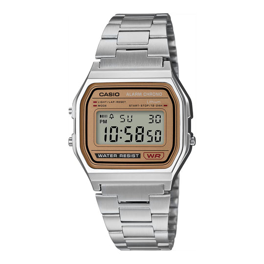 Casio Vintage Unisex Brown Digital Watch