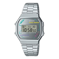 Casio PAC-MAN Vintage Unisex Silver Digital Watch