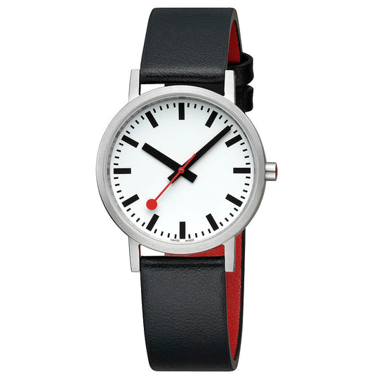 Mondaine Classic 36mm Ladies' White Watch