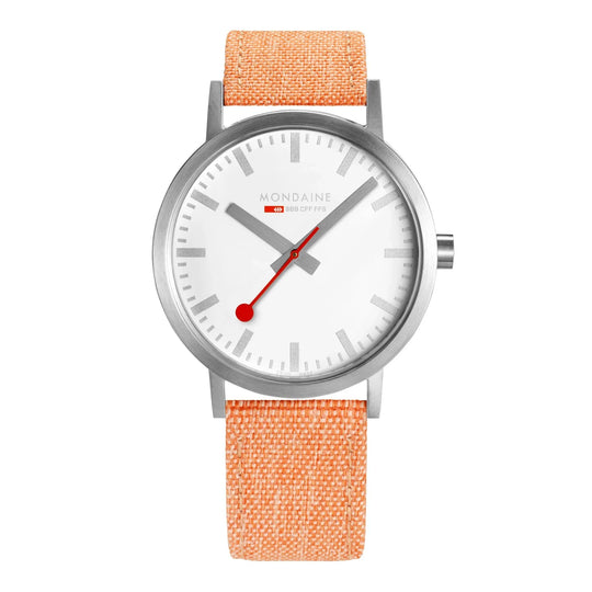 Mondaine Watch Classic Citrus Orange A660.30360.17SBF