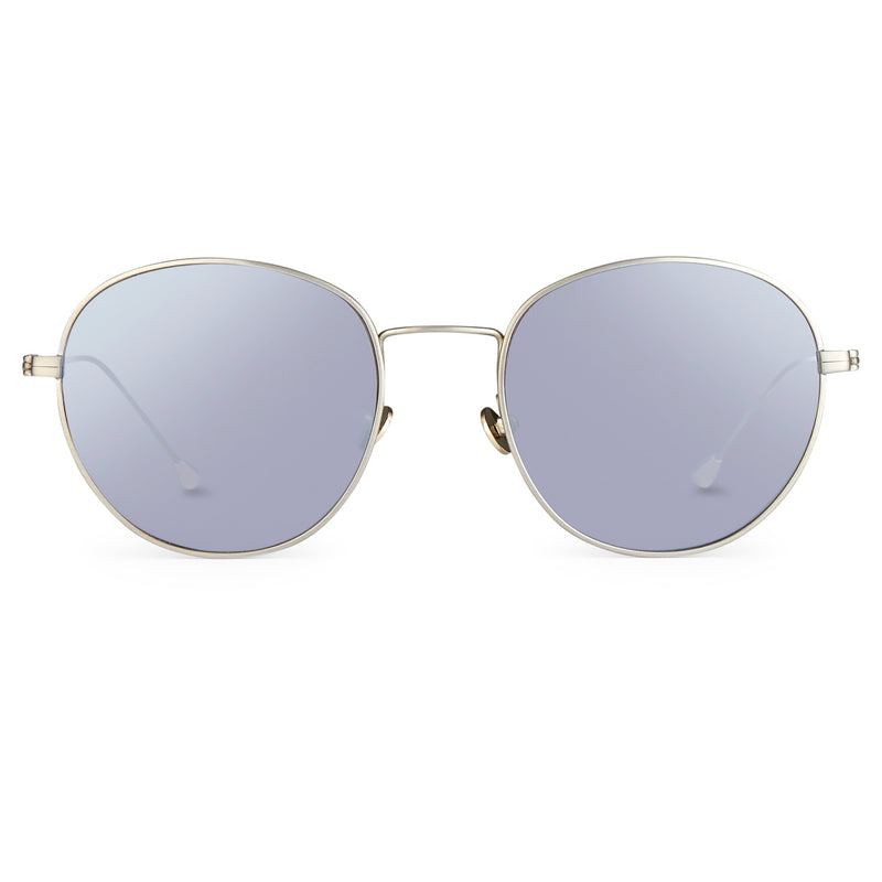 Ann Demeulemeester Sunglasses Oval Silver