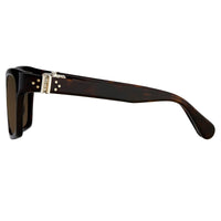 Ann Demeulemeester Sunglasses D-Frame Tortoise Shell and Brown