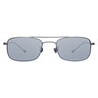 Ann Demeulemeester Sunglasses Rectangular Antique Aviator White Gold & Silver Mirror