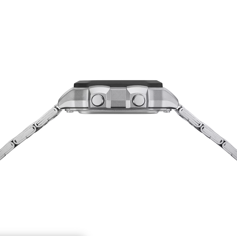 Casio Watch Digital World Time Illuminator Silver AE-1200WHD-1AVDF