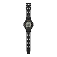 Casio Illuminator Men's Extra Long Strap Black Digital Watch