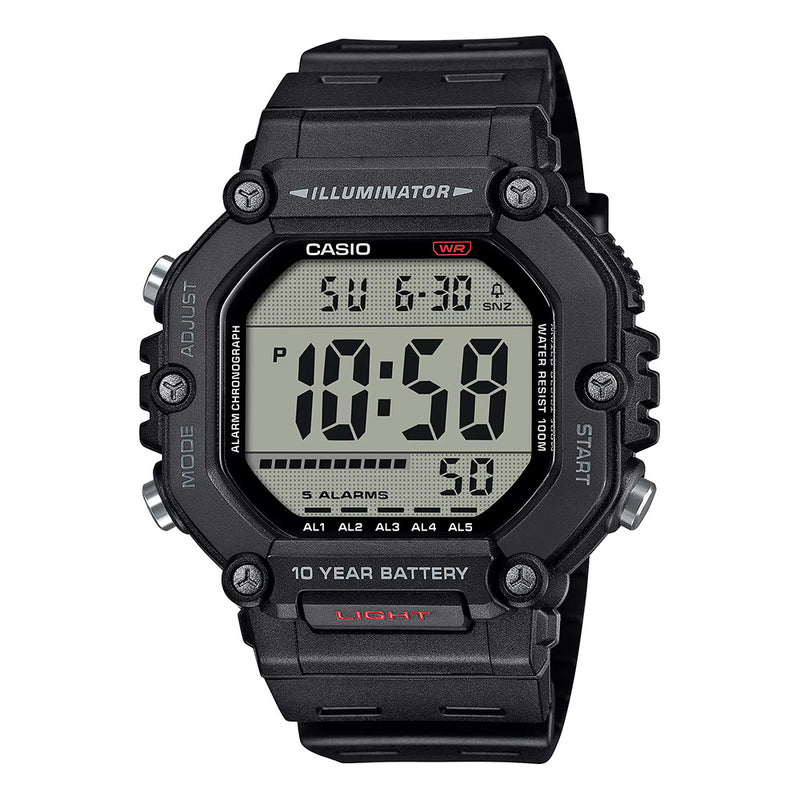 Casio Illuminator Men's Black Digital Watch