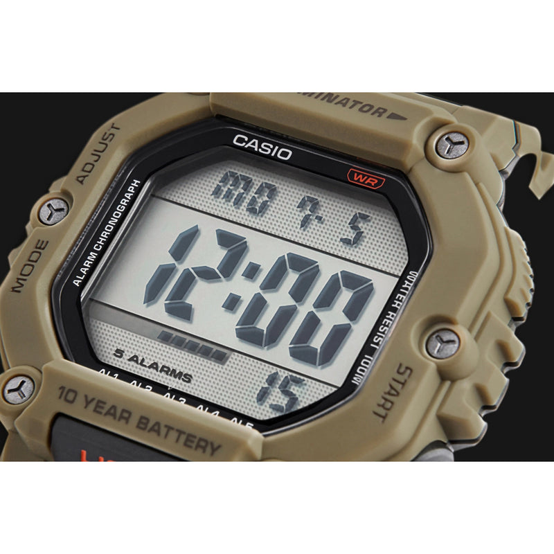 Casio Illuminator Men's Military Green Digital Watch