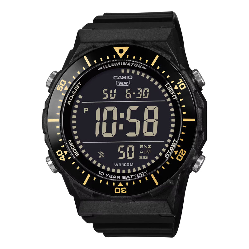 Casio Multifunctional Men's Black Digital Watch
