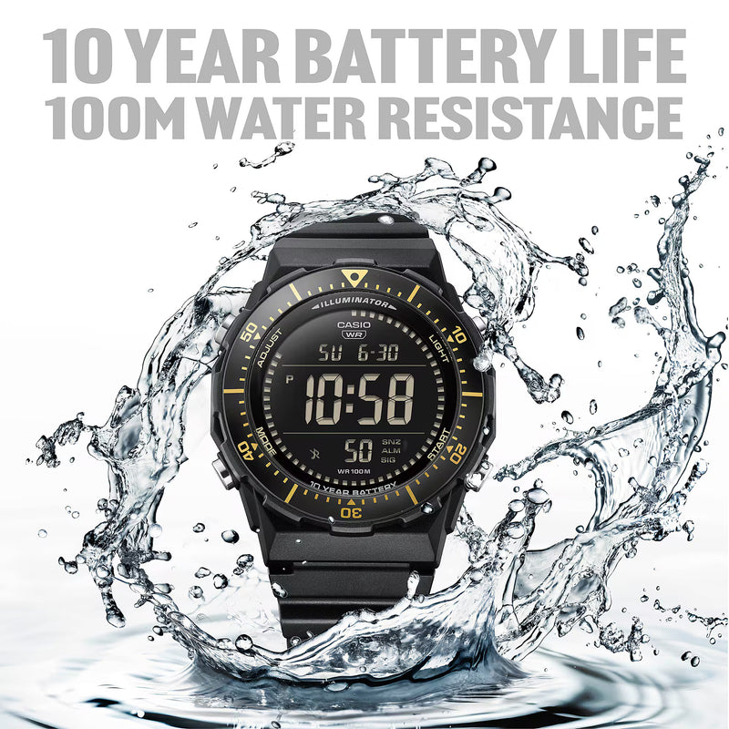 Casio Multifunctional Men's Black Digital Watch