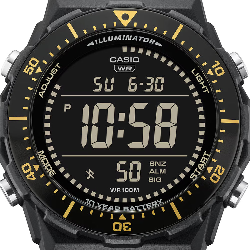 Casio Multifunctional Men's Black Digital Watch