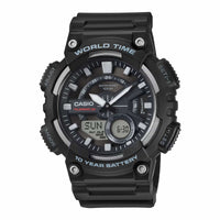 Casio Telememo 30 Men's Black Analogue Digital Watch
