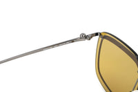 Alexander McQueen Men's Sunglasses Rimless Pilot AM0221SK-004 64