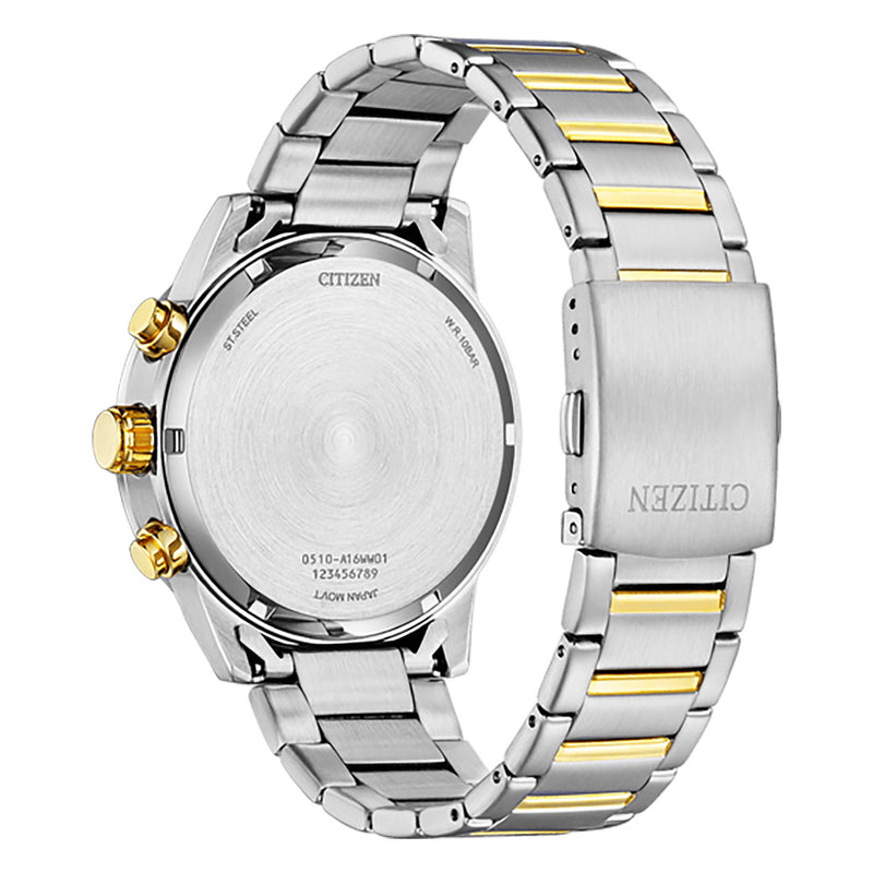 Citizen Men's Chronograph 44mm Blue Dial Watch