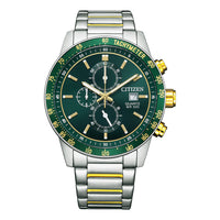 Citizen Men's Chronograph 44mm Emerald Green Dial Watch
