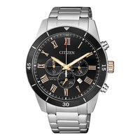 Citizen Men's 44mm Classic Chronograph Watch Black