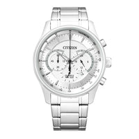 Citizen Men's 42mm Chronograph Sport Watch Silver Dial