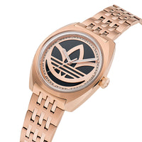 Adidas Originals Edition One Unisex Rose Gold Black Watch AOFH23009