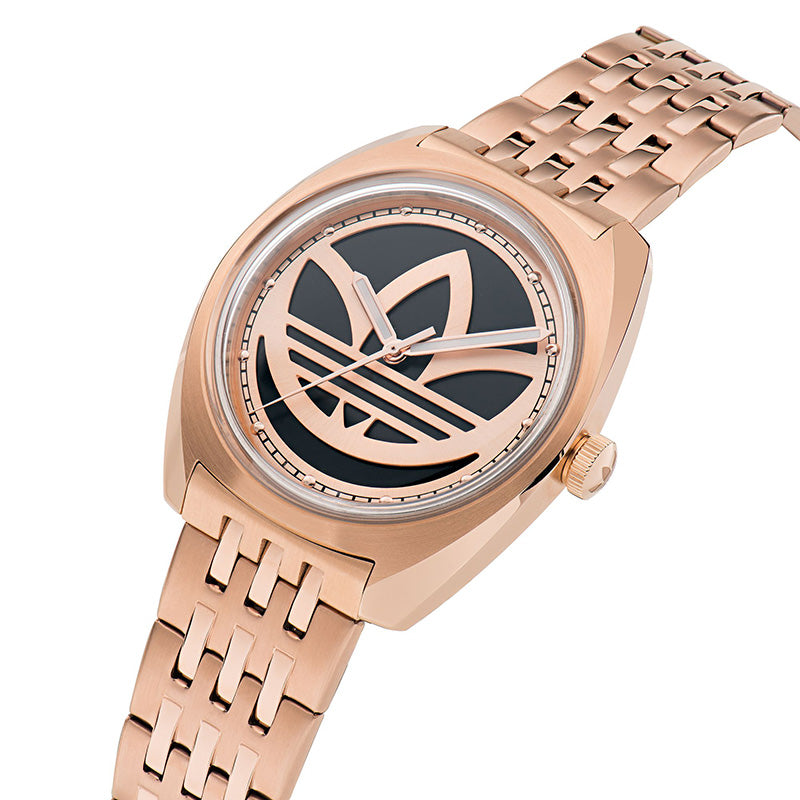 Adidas Originals Edition One Unisex Rose Gold Black Watch AOFH23009