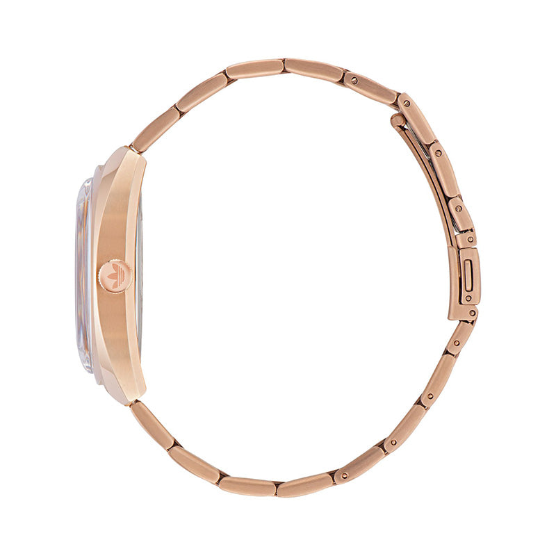 Adidas Originals Edition One Unisex Rose Gold Black Watch AOFH23009