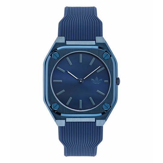 Adidas Originals City Tech Thin Unisex Blue Watch AOFH24001