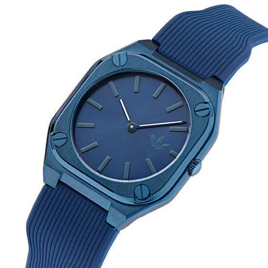 Adidas Originals City Tech Thin Unisex Blue Watch AOFH24001