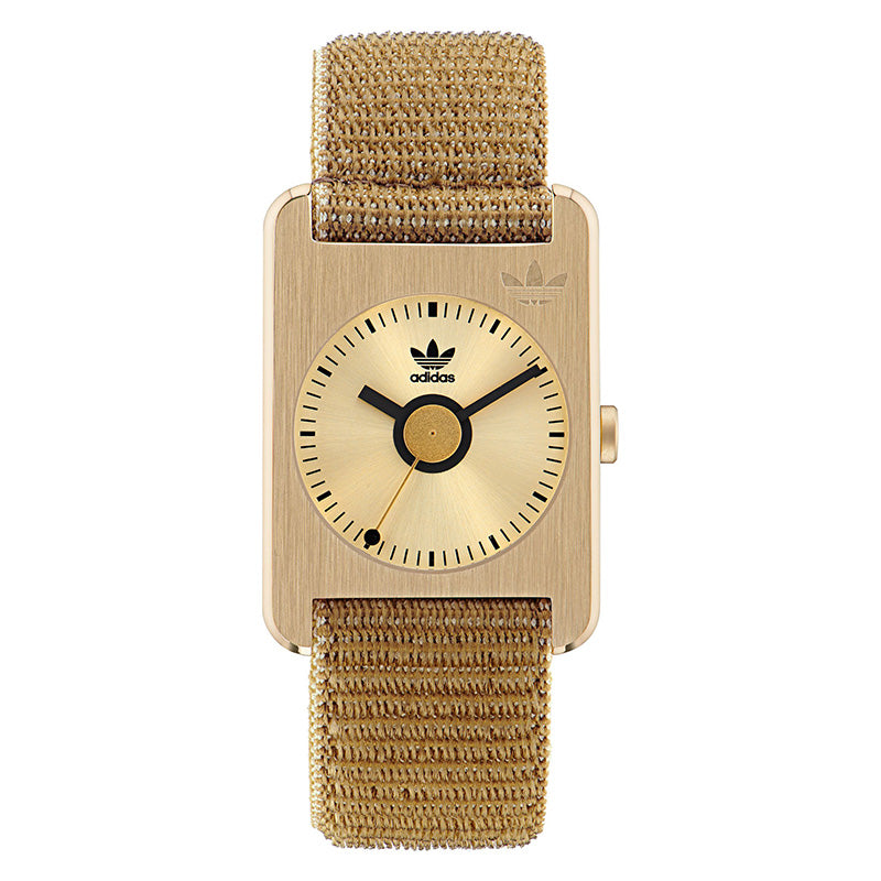 Adidas Retro Pop One Unisex Gold Watch AOST22533 from WatchPilot™