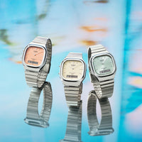 Casio Vintage Dual Time Unisex Blue Watch