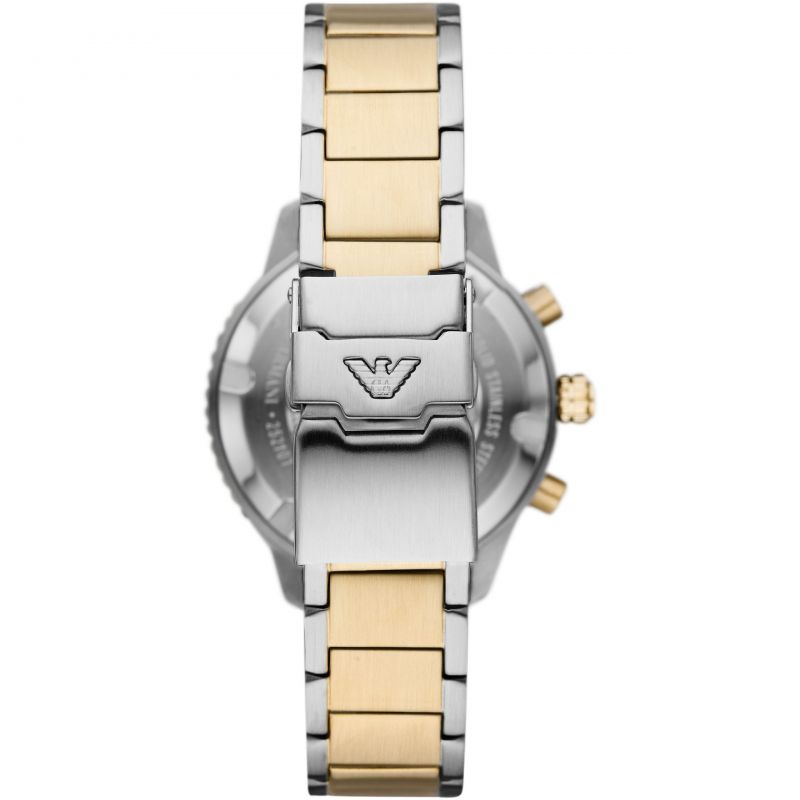 Emporio Armani Men's Watch Diver Chronograph 43mm Green